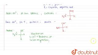 An amino acid having isoelectric point below 7  at 25C   when kept in a alkaline medium p [upl. by Drida970]