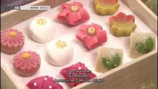 Begin Japanology Mini  Wagashi Traditional Japanese Confections [upl. by Lyns]