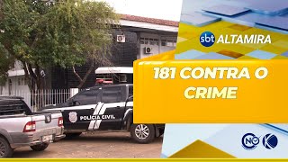 Denúncias do 181 contribuem para prisão de foragido e combate a crimes ambientais  SBT Altamira [upl. by Berkman]