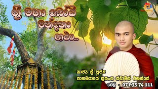 sri maha bodhi wandana gatha  ශ්‍රි මහා බෝධි වන්දනා ගථා [upl. by Dyrrej]