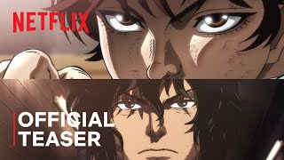 Baki Hanma VS Kengan Ashura  Official Teaser  Netflix [upl. by Gnilrad238]