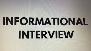 INFORMATIONAL INTERVIEW WITH A MORTGAGE ADVISOR [upl. by Assanav534]