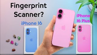 How to Add Fingerprint Lock in iPhone 16 amp iPhone16 Plus Does iPhone 16 Have Display Fingerprint [upl. by Felicio]