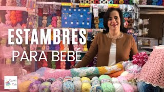 Conoce los mejores estambres para bebés  Estambres Erika 🍼🧶 [upl. by Ternan]