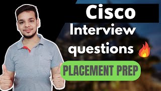 Cisco Interview Process  Online Assessment  Technical Interview  Cisco Interview Questions [upl. by Ravens]