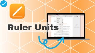 How To Set Ruler Units In Pages [upl. by Fendig160]