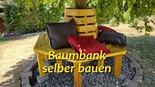 Baumbank selber bauen  DIY [upl. by Gilboa606]