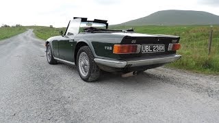 1975 Triumph TR6 PI Review [upl. by Abeu]