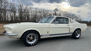 1967 Shelby GT500 427 2x4 Wimbledon White Amazing Car [upl. by Friedly]