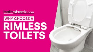 Why Choose a Rimless Toilet  Bathroom Inspiration  Bathshack [upl. by Mellitz]