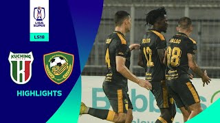 Kuching City FC 01 Kedah Darul Aman FC  LS18  Highlights Liga Super 2023 [upl. by Sayer487]