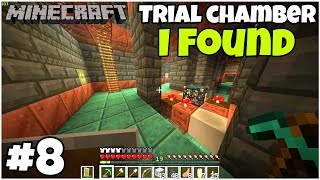 I Found A Trial Chamber  Minecraft Part 8 [upl. by Ardnikal941]