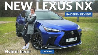 New Lexus NX indepth review hybrid hero [upl. by Elleirda635]