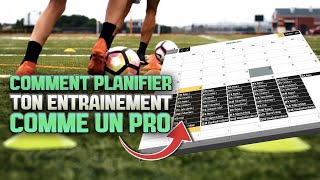 ORGANISER SA SEMAINE DENTRAINEMENT COMME UN JOUEUR DE LIGUE 1 [upl. by Tram]