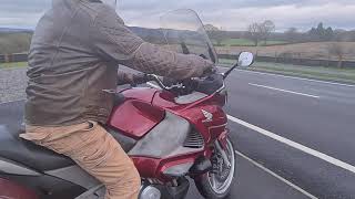 2007 HONDA NT700 VA7 DEAUVILLE TEST RIDE [upl. by Bael]