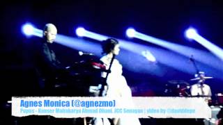 Agnes Monica  Pupus at Konser Mahakarya Ahmad Dhani 136 [upl. by Azilanna]