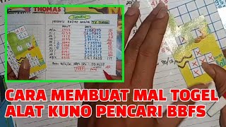 Cara Membuat alat pencari BBFS Togel Jitu RADAR ANGKA [upl. by Matilde]