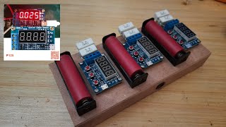 DIY 18650 Battery Capacity Tester ZB2L3 [upl. by Alim129]