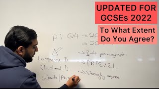 English Language Paper 1 Question 4GCSEs 2022 EditionComplete Walkthrough [upl. by Tammany]