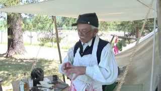 Cascade Civil War Society CCWS Field Hospital Demonstration [upl. by Nigam525]