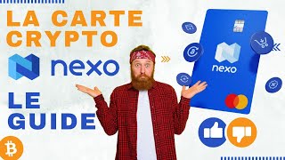 Tout savoir sur la Carte Crypto Nexo Le Guide Complet Le Paradis en Enfer [upl. by Schreck429]