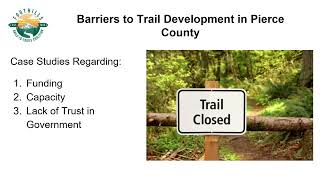 Leveraging Partnerships Accelerating Trail Expansion in Pierce County [upl. by Elcarim]