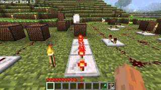 TwoWay Redstone Repeaters  Minecraft Redstone Tutorial [upl. by Avera]