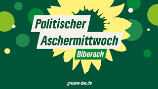 Livestream  Politischer Aschermittwoch in Biberach 2024 [upl. by Ecirtap]