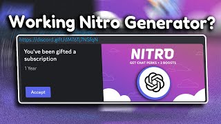 Trying and Exposing Discord Nitro Generators ft ChatGPT [upl. by Turnbull]