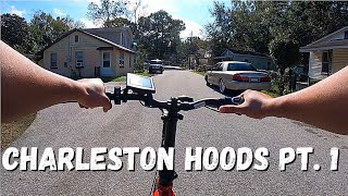 RIDING THROUGH THE HOODS OF CHARLESTON SOUTH CAROLINA [upl. by Aysahc]