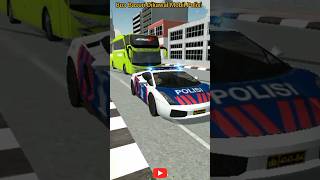 Bus Dikawal Mobil Polisi Lamborghini shorts febriashorts gaming [upl. by Chloris]