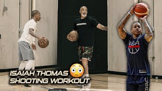 MASTER Your Footwork and Jump Shot  NBA Workout w 2x NBA AllStar Isaiah Thomas [upl. by Warfold271]