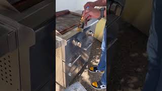 Cleaning Coyote Flat Top Grill [upl. by Alysia]