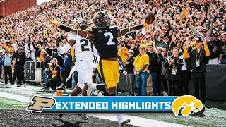 Purdue at Iowa  Extended Highlights  Big Ten Football  Oct 7 2023 [upl. by Onej]