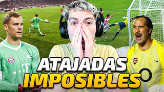 ATAJADAS IMPOSIBLES EN EL FUTBOL NEUER TER STEGEN COURTOIS SEAMAN  IMPRESIONANTE [upl. by Clauddetta]