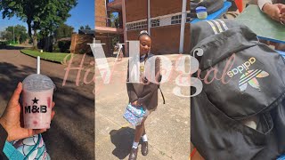 first day of school vlogSouth African teenage youtuber [upl. by Tonkin]