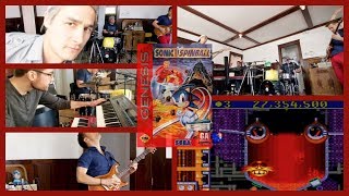 Sonic Spinball  Boss Room  Live Cover by EXTRA LIVES [upl. by Ranchod]