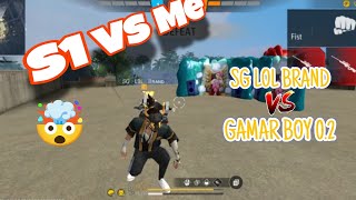 free fire season 1 player game play 🤯☠️S1 game playfree fire season 1 player custom game play [upl. by Eiramlatsyrc643]