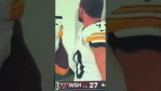 Pittsburgh Steelers Use Krispy Kreme Donuts To Draw Washington Commanders Offsidesshortsfunnyfun [upl. by Bathesda]