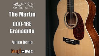 The Martin Guitar 00016E Granadillo [upl. by Sul]