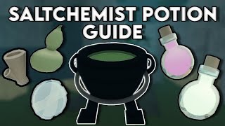 Best Potions for Saltchemist  Deepwoken [upl. by Hoem]