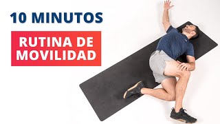 10 MIN  Rutina de movilidad PERFECTA para las caderas y el psoas [upl. by Tcideneb648]