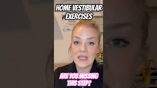 Are You WASTING Your Time with Basic Home Vestibular Exercises [upl. by Mace]