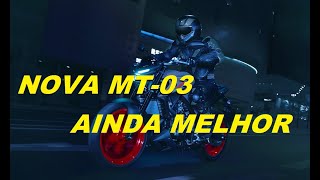 Leozinho da Z Testando Yamaha MT03 ABS em 2022 [upl. by Foster585]