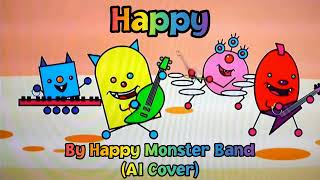 The Happy Monster Band Sings quotHappyquot From Big Block Singsong AI Cover [upl. by Irallih6]