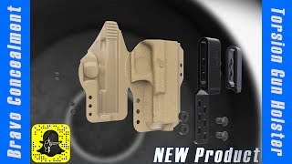 NEW Torsion Gun Holster by Bravo Concealment [upl. by Wieren872]