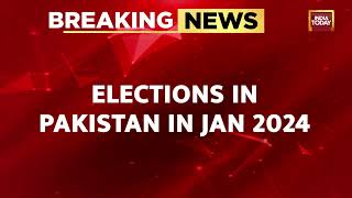 Pakistans General Elections To Be Held In January 2024 Election Commission [upl. by Atirys]