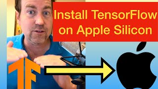 5 Minute Install TensorFlow on Apple silicon Mac M1 or M2 [upl. by Dranyam91]