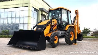 JCB 3DX ecoXcellence Backhoe Loader 2018  Reallife review [upl. by Meerak]