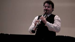 Edison Denisov  sonata for clarinet solo Milan Rericha  Clarinet [upl. by Atiniuq]